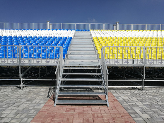 可拆卸拼裝看臺-平裝中靠背座椅 可拆卸拼裝看臺-平裝中靠背座椅