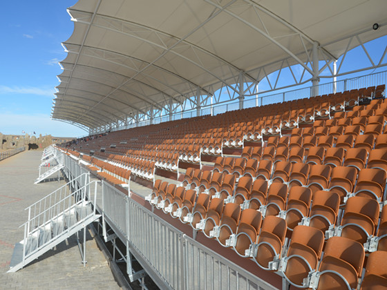 可拆卸拼裝看臺-注塑翻板 可拆卸拼裝看臺-注塑翻板