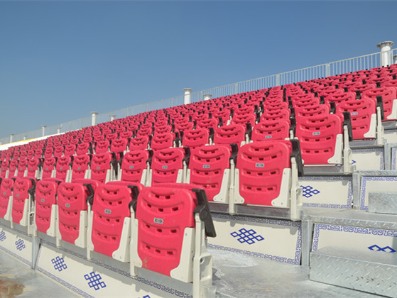 可拆卸拼裝看臺(tái)-帶扶手翻板椅 可拆卸拼裝看臺(tái)-帶扶手翻板椅