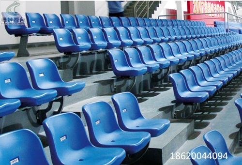 綠蛙中空吹塑中靠背側(cè)裝座椅固定看臺(tái)