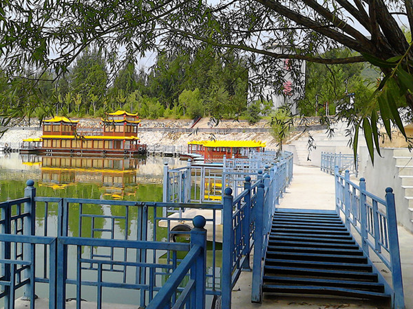 北京懷柔青龍湖旅游度假區(qū)水上世界看臺