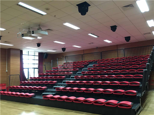 深圳市職業(yè)病防治院8層伸縮看臺