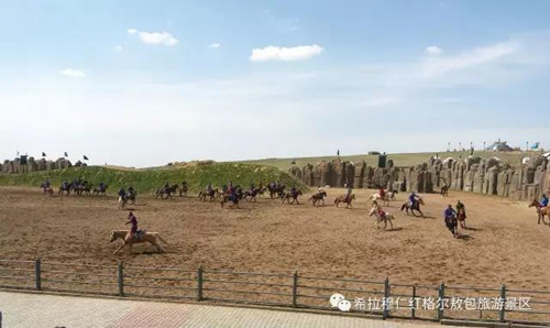 綠蛙看臺(tái)在紅格爾敖包邀您欣賞《漠南傳奇》