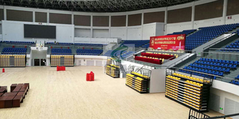 佛山科技學院再啟航開拓創新，綠蛙伸縮看臺保駕護航持續發展！