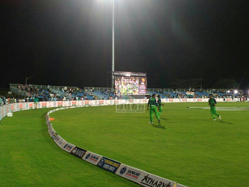 綠蛙看臺亮相國際賽場-印度板球超級聯(lián)賽