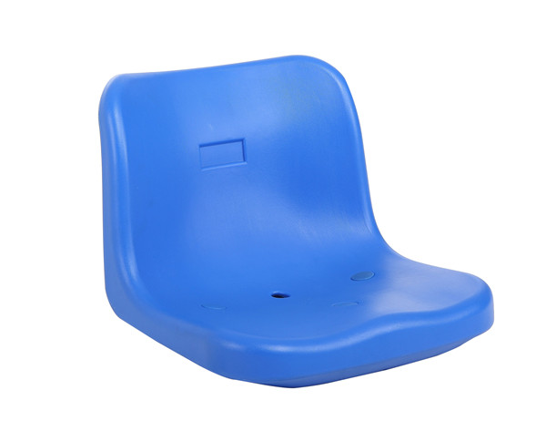 綠蛙可拆卸拼裝看臺-中靠背吹塑椅