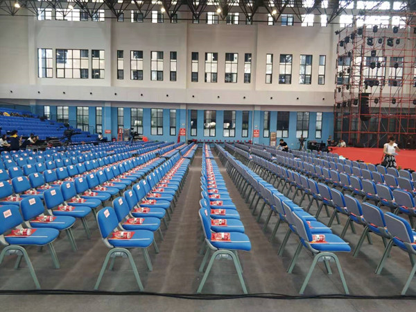 國網(wǎng)電力益陽分公司體育館及看臺(tái)火速上線