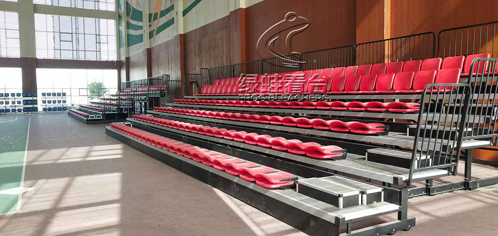 甘肅衛(wèi)生職業(yè)學院籃球館看臺座椅項目