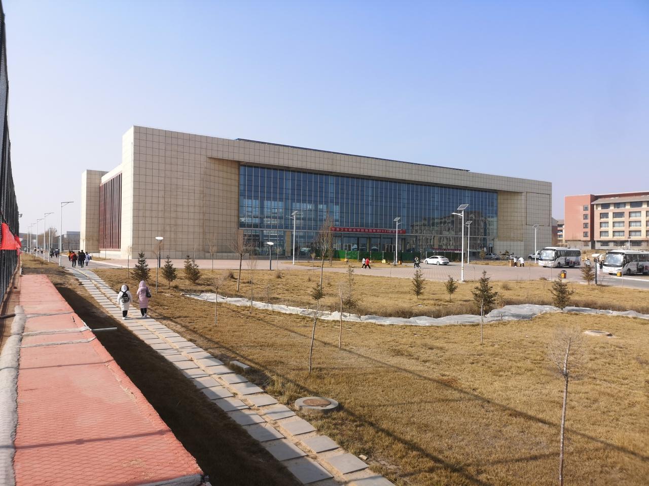 甘肅衛(wèi)生職業(yè)學院籃球館看臺座椅項目