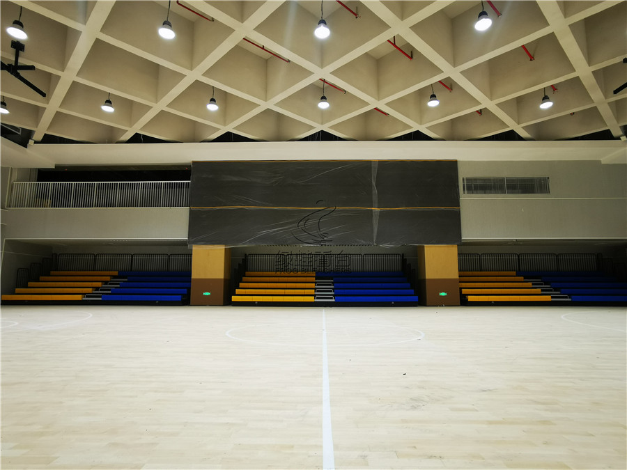 深圳沙壆學(xué)校體育館看臺(tái)座椅