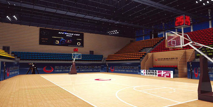 邢臺礦體育館設(shè)計方案持續，現(xiàn)代感十足的看臺是場館更亮眼