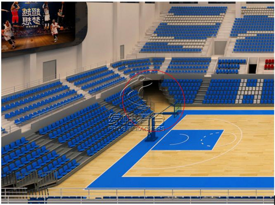 海南大學(xué)多功能綜合體育館看臺座椅