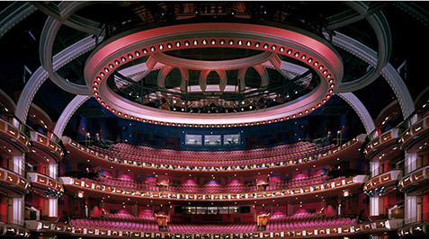 為什么體育場看臺座位都是逐層后退的示範推廣？而不能像劇院垂直升高堅持好？