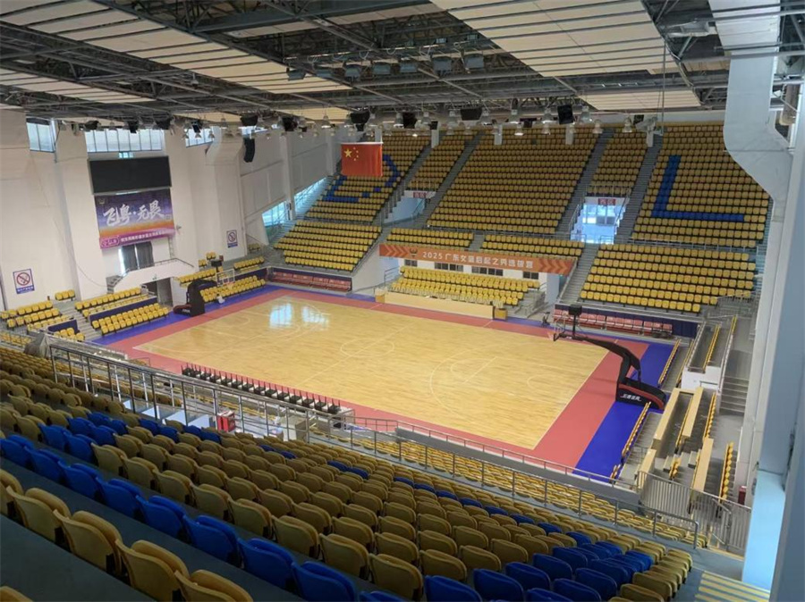 大朗體育館看臺(tái)座椅