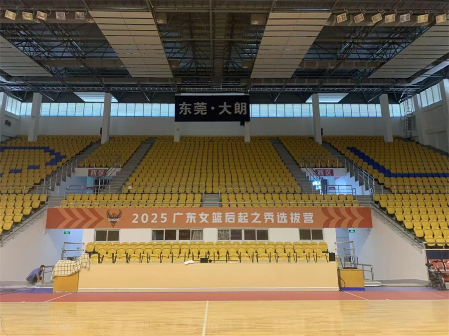 大朗體育館看臺(tái)座椅